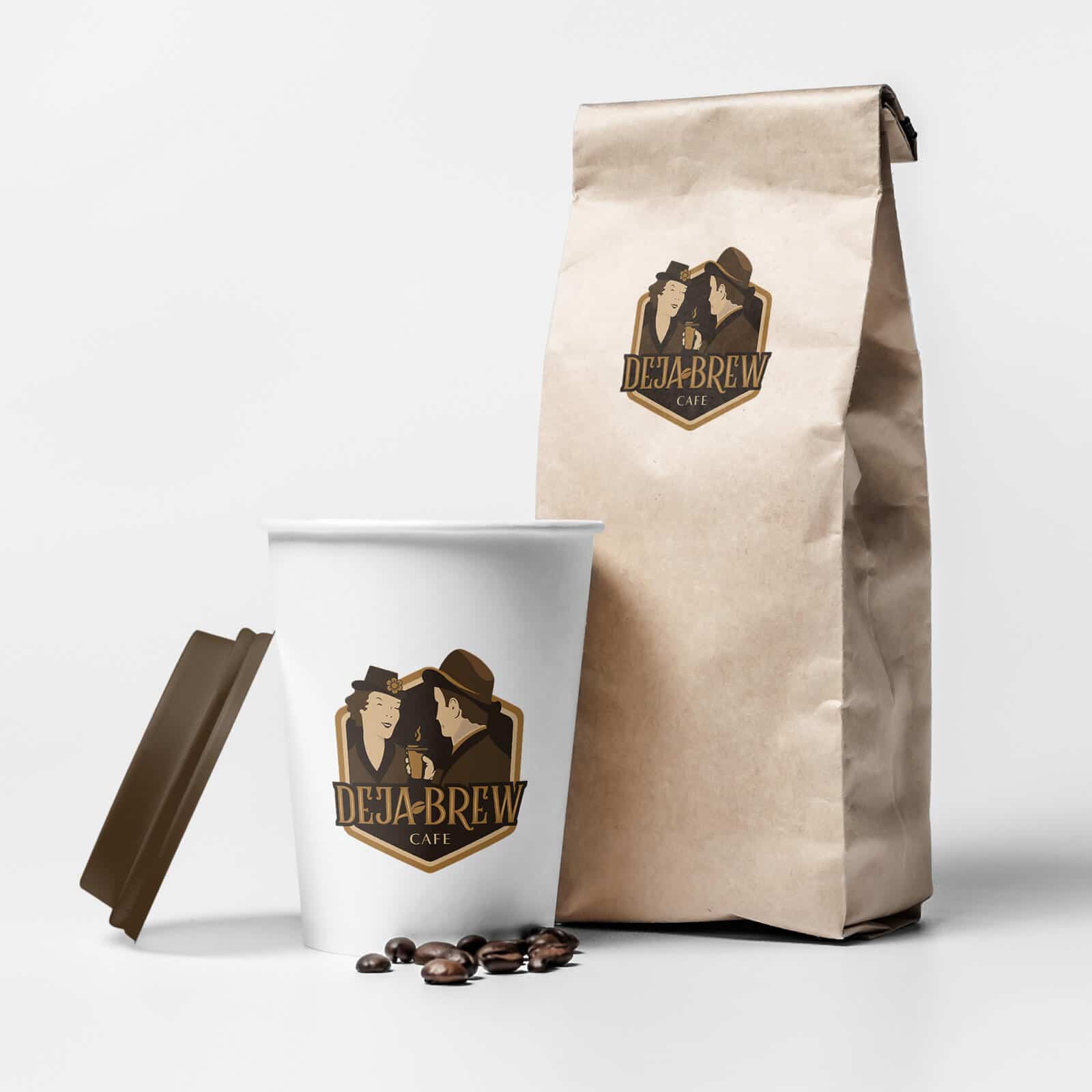 Coffee Cafe Package Branding