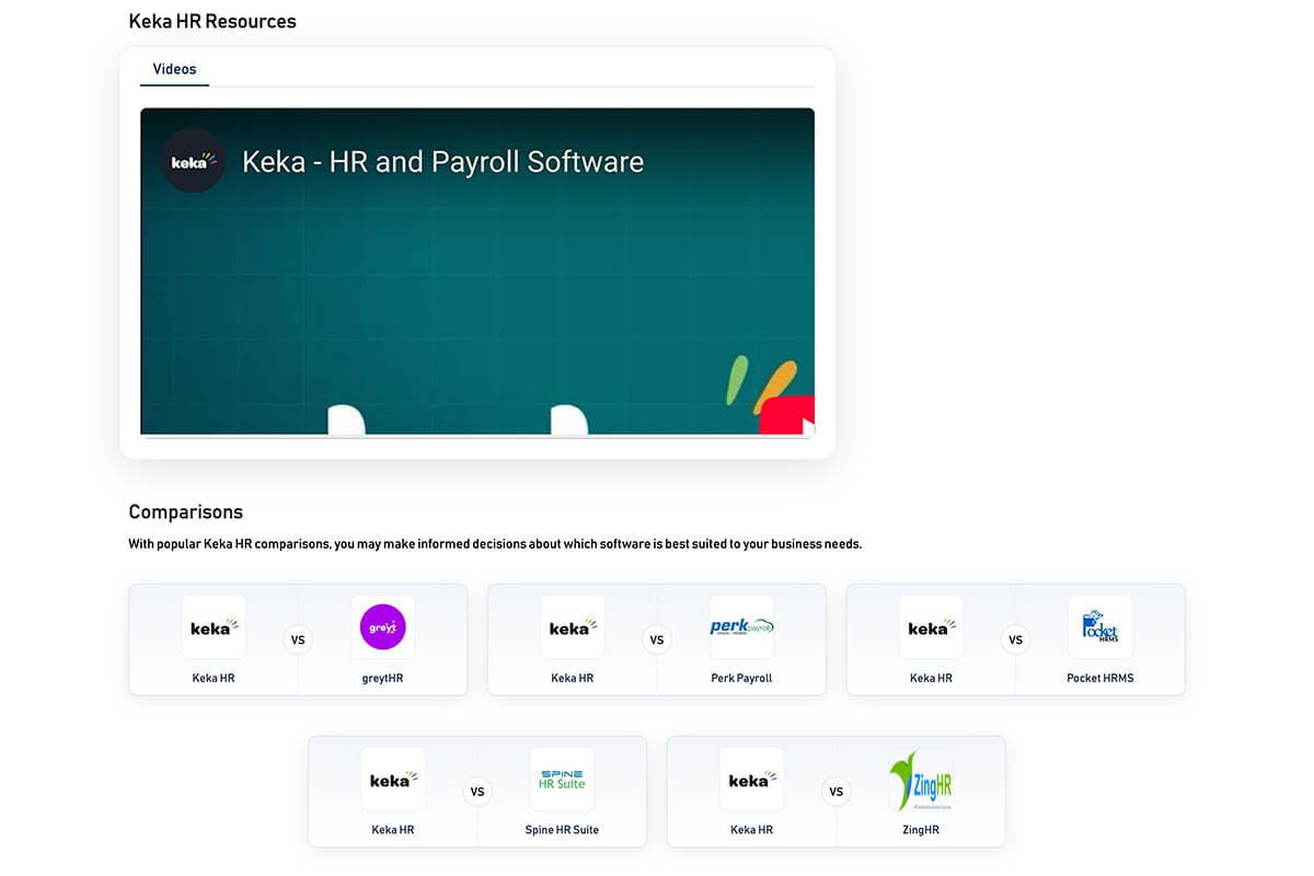 User journey flow for software search